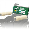 Armlehnen-Schoner 2er Set Natur Schurwolle