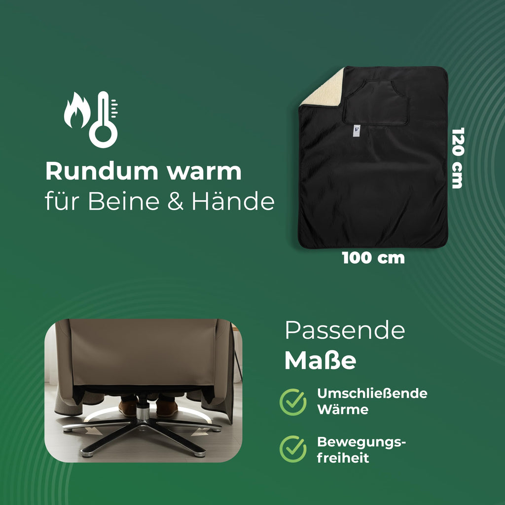 Kniedecke Outdoor Anwendung Terrasse