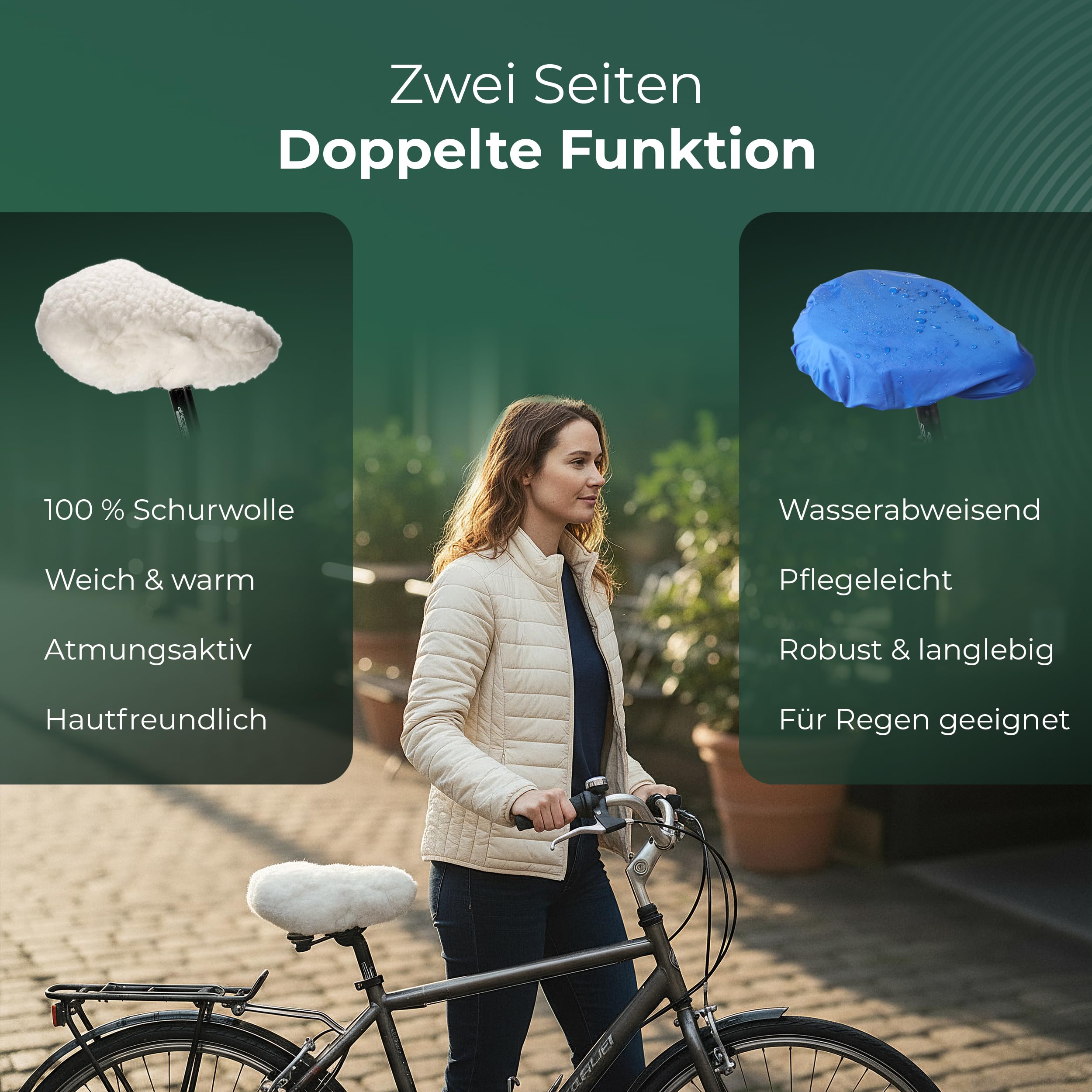 Sattelbezug Gummizug Befestigung