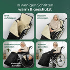 Rollstuhlsack wasserabweisende Aussenseite