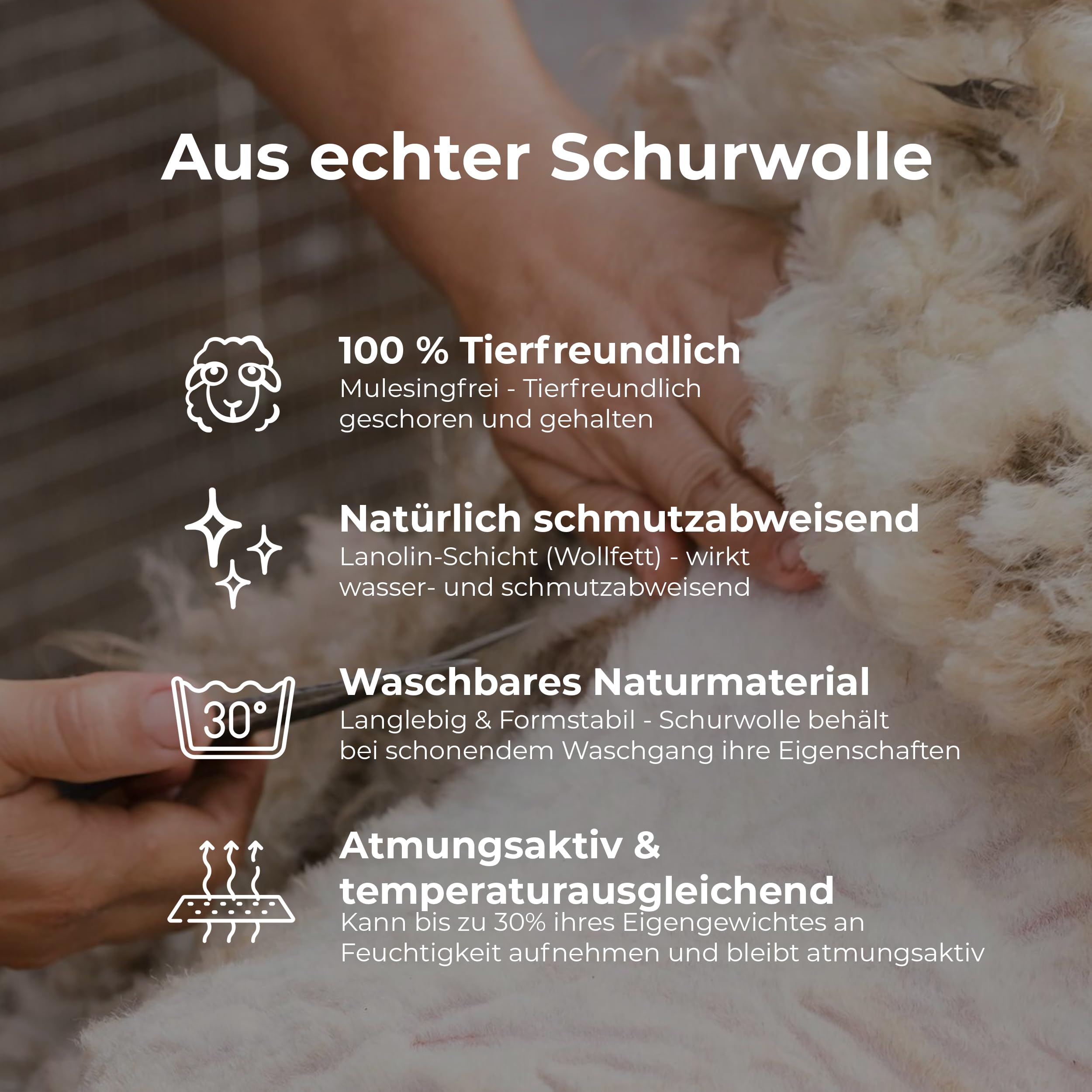 Sitzkissen wasserabweisende Seite