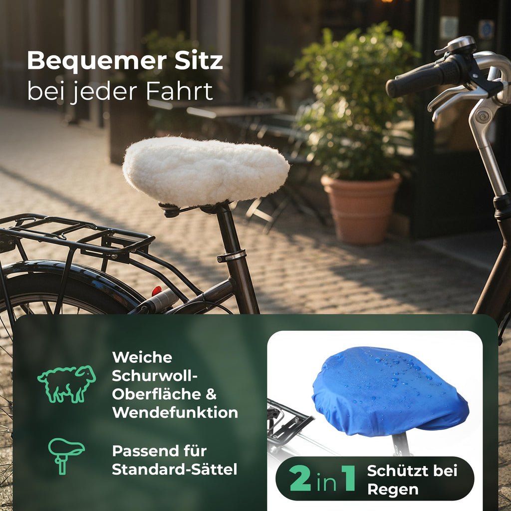 Sattelbezug wendbare Seiten