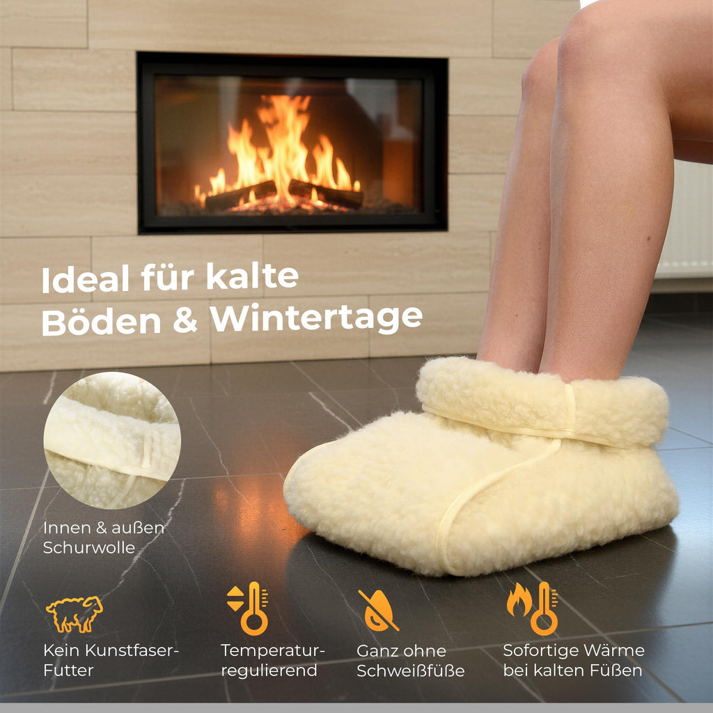 Fusssack im Homeoffice