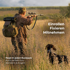 Jagdkissen im Einsatz auf dem Hochsitz