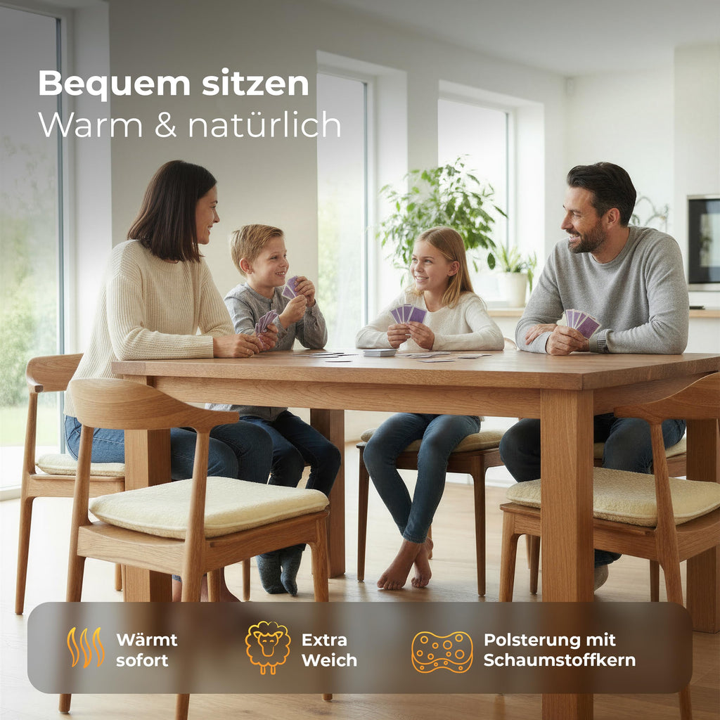 Sitzkissen wendbar zwei Seiten