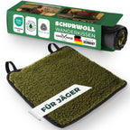 Jagdkissen Moosgruen Schurwolle