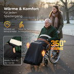 Rollstuhlsack Innenfutter Schurwolle