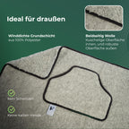 Kniedecke Fleece Anwendung im Sessel