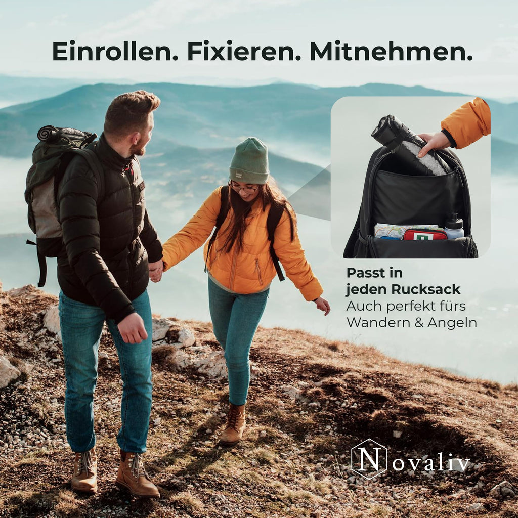 Wanderkissen Anwendung Wandern