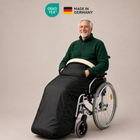 Rollstuhlsack Schurwolle